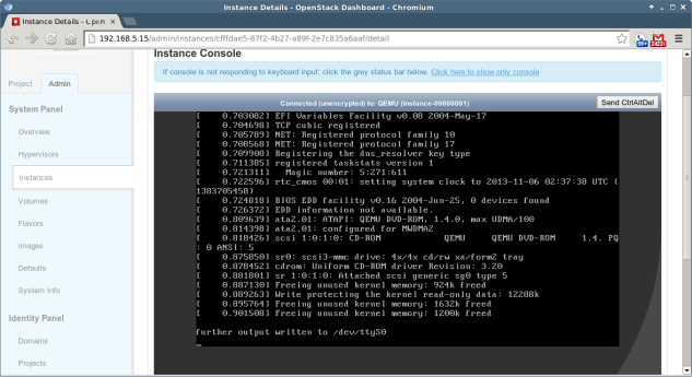 OpenStack - 3 - Instance Details