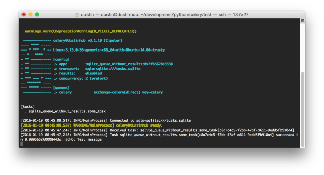 Celery (Without Result)