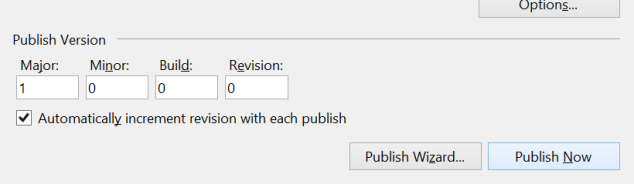 ClickOnce - 4 - Publish